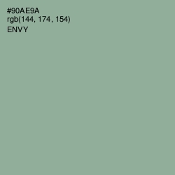 #90AE9A - Envy Color Image