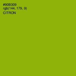 #90B309 - Citron Color Image
