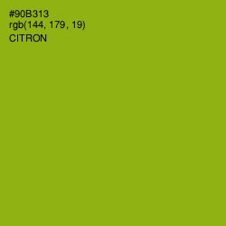 #90B313 - Citron Color Image
