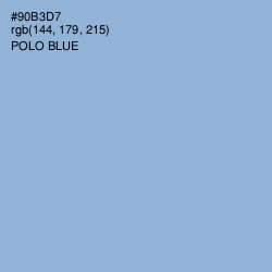 #90B3D7 - Polo Blue Color Image