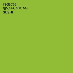 #90BC36 - Sushi Color Image