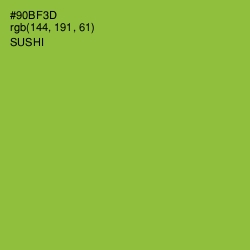 #90BF3D - Sushi Color Image