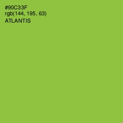 #90C33F - Atlantis Color Image