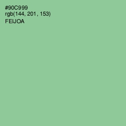 #90C999 - Feijoa Color Image