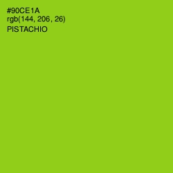 #90CE1A - Pistachio Color Image