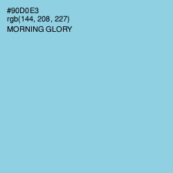 #90D0E3 - Morning Glory Color Image