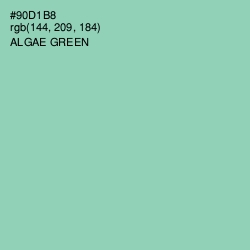 #90D1B8 - Algae Green Color Image