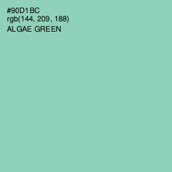 #90D1BC - Algae Green Color Image