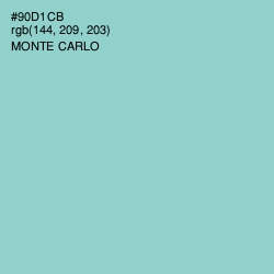 #90D1CB - Monte Carlo Color Image