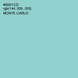 #90D1CD - Monte Carlo Color Image