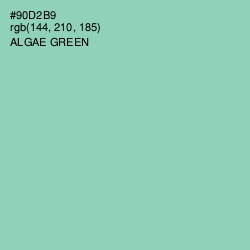 #90D2B9 - Algae Green Color Image