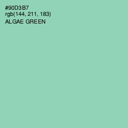 #90D3B7 - Algae Green Color Image