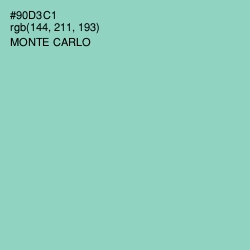 #90D3C1 - Monte Carlo Color Image