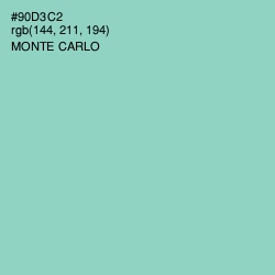 #90D3C2 - Monte Carlo Color Image
