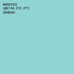 #90D4D3 - Sinbad Color Image