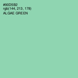 #90D5B2 - Algae Green Color Image