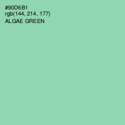 #90D6B1 - Algae Green Color Image