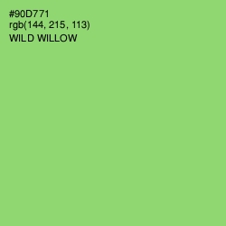 #90D771 - Wild Willow Color Image