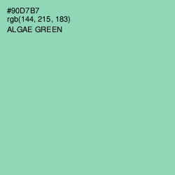 #90D7B7 - Algae Green Color Image