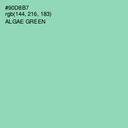 #90D8B7 - Algae Green Color Image