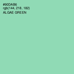 #90DAB6 - Algae Green Color Image