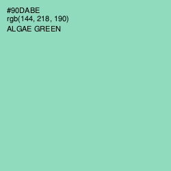 #90DABE - Algae Green Color Image