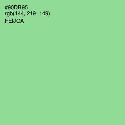 #90DB95 - Feijoa Color Image