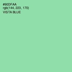 #90DFAA - Vista Blue Color Image