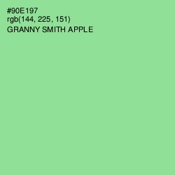 #90E197 - Granny Smith Apple Color Image