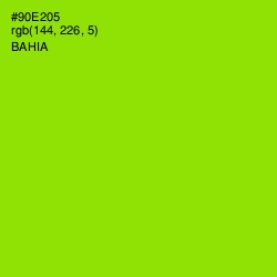 #90E205 - Bahia Color Image