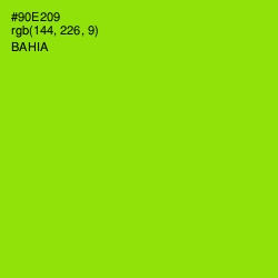 #90E209 - Bahia Color Image