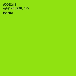 #90E211 - Bahia Color Image