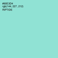 #90E3D4 - Riptide Color Image