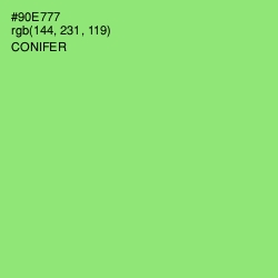 #90E777 - Conifer Color Image