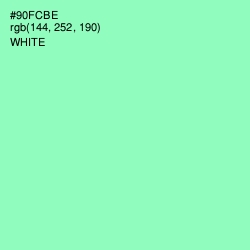 #90FCBE - Algae Green Color Image