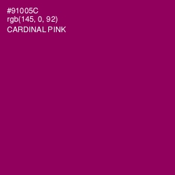 #91005C - Cardinal Pink Color Image