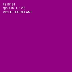 #910181 - Violet Eggplant Color Image