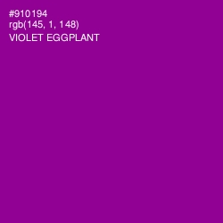 #910194 - Violet Eggplant Color Image