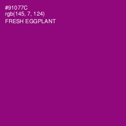 #91077C - Fresh Eggplant Color Image