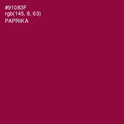 #91083F - Paprika Color Image