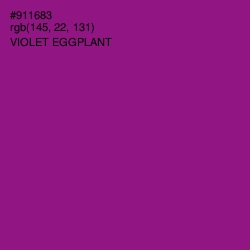 #911683 - Violet Eggplant Color Image