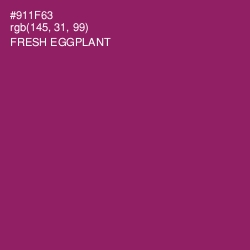 #911F63 - Fresh Eggplant Color Image