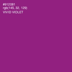 #912081 - Vivid Violet Color Image