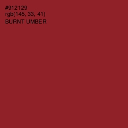 #912129 - Burnt Umber Color Image