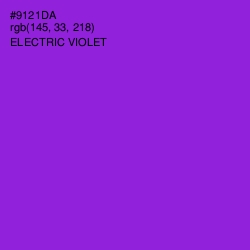 #9121DA - Electric Violet Color Image