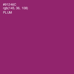 #91246C - Plum Color Image