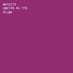 #912C73 - Plum Color Image