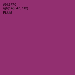 #912F70 - Plum Color Image