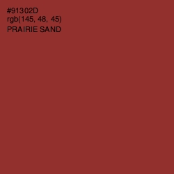 #91302D - Prairie Sand Color Image