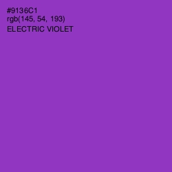 #9136C1 - Electric Violet Color Image